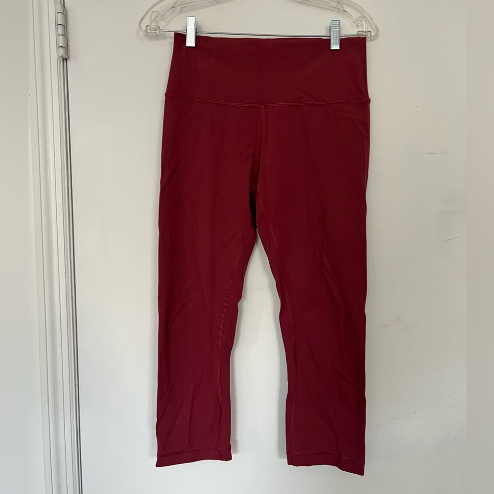 Lululemon crop leggings sz8